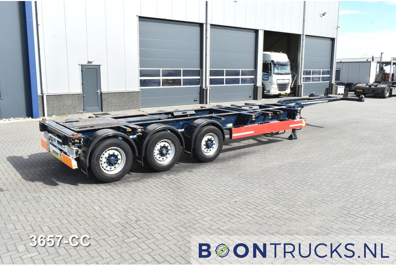 Krone SD BOX LINER | 2x20-40-45ft HC * LIFT AXLE * BPW/DISC * EXTENDABLE REAR * 10x AVAILABLE - نصف مقطورة لنقل الحاويات: صورة 1 Krone SD BOX LINER | 2x20-40-45ft HC * LIFT AXLE * BPW/DISC * EXTENDABLE REAR * 10x AVAILABLE - نصف مقطورة لنقل الحاويات: صورة 1