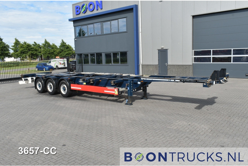 Krone SD BOX LINER | 2x20-40-45ft HC * LIFT AXLE * BPW/DISC * EXTENDABLE REAR * 10x AVAILABLE - نصف مقطورة لنقل الحاويات: صورة 5 Krone SD BOX LINER | 2x20-40-45ft HC * LIFT AXLE * BPW/DISC * EXTENDABLE REAR * 10x AVAILABLE - نصف مقطورة لنقل الحاويات: صورة 5