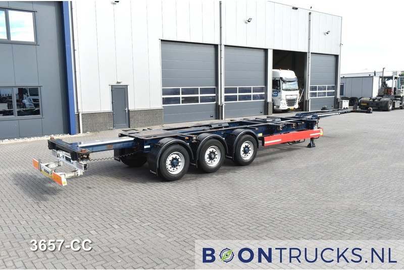 Krone SD BOX LINER | 2x20-40-45ft HC * LIFT AXLE * BPW/DISC * EXTENDABLE REAR * 10x AVAILABLE - نصف مقطورة لنقل الحاويات: صورة 2 Krone SD BOX LINER | 2x20-40-45ft HC * LIFT AXLE * BPW/DISC * EXTENDABLE REAR * 10x AVAILABLE - نصف مقطورة لنقل الحاويات: صورة 2