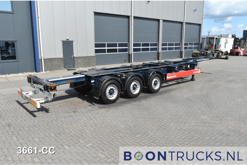 Krone SD BOX LINER | 2x20-40-45ft HC * LIFT AXLE * BPW/DISC * EXTENDABLE REAR * 9x AVAILABLE - نصف مقطورة لنقل الحاويات: صورة 2 Krone SD BOX LINER | 2x20-40-45ft HC * LIFT AXLE * BPW/DISC * EXTENDABLE REAR * 9x AVAILABLE - نصف مقطورة لنقل الحاويات: صورة 2