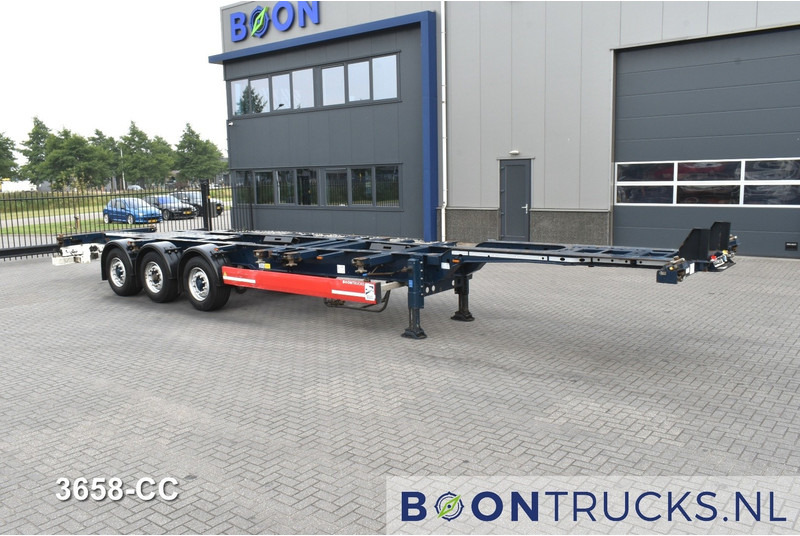 Krone SD BOX LINER | 2x20-40-45ft HC * LIFT AXLE * BPW/DISC * EXTENDABLE REAR * 9x AVAILABLE - نصف مقطورة لنقل الحاويات: صورة 4 Krone SD BOX LINER | 2x20-40-45ft HC * LIFT AXLE * BPW/DISC * EXTENDABLE REAR * 9x AVAILABLE - نصف مقطورة لنقل الحاويات: صورة 4