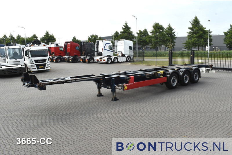 Krone SD BOX LINER | 2x20-40-45ft HC * LIFT AXLE * BPW/DISC * EXTENDABLE REAR * 9x AVAILABLE - نصف مقطورة لنقل الحاويات: صورة 5 Krone SD BOX LINER | 2x20-40-45ft HC * LIFT AXLE * BPW/DISC * EXTENDABLE REAR * 9x AVAILABLE - نصف مقطورة لنقل الحاويات: صورة 5