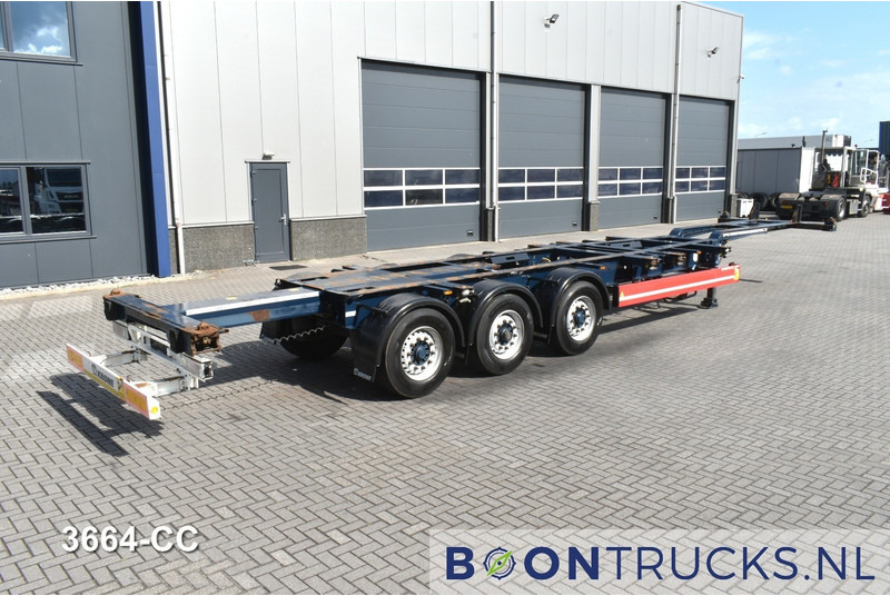 Krone SD BOX LINER | 2x20-40-45ft HC * LIFT AXLE * BPW/DISC * EXTENDABLE REAR * 9x AVAILABLE - نصف مقطورة لنقل الحاويات: صورة 2 Krone SD BOX LINER | 2x20-40-45ft HC * LIFT AXLE * BPW/DISC * EXTENDABLE REAR * 9x AVAILABLE - نصف مقطورة لنقل الحاويات: صورة 2