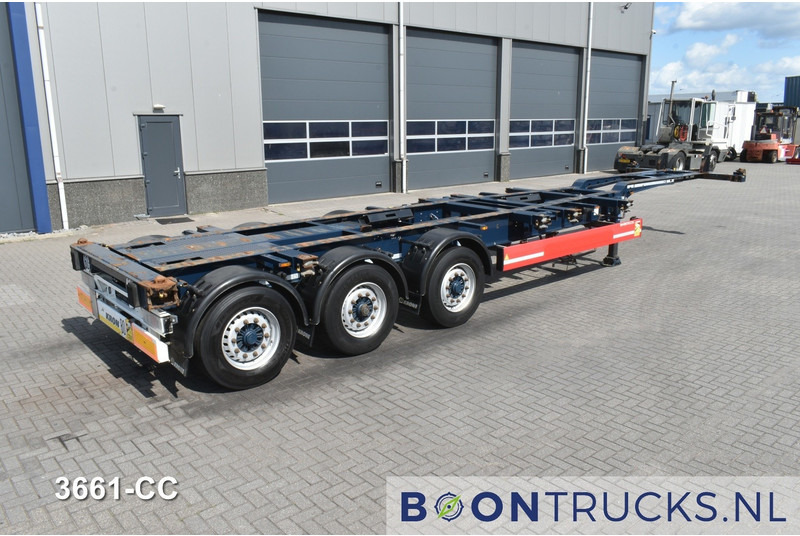 Krone SD BOX LINER | 2x20-40-45ft HC * LIFT AXLE * BPW/DISC * EXTENDABLE REAR * 9x AVAILABLE - نصف مقطورة لنقل الحاويات: صورة 1 Krone SD BOX LINER | 2x20-40-45ft HC * LIFT AXLE * BPW/DISC * EXTENDABLE REAR * 9x AVAILABLE - نصف مقطورة لنقل الحاويات: صورة 1