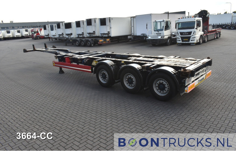 Krone SD BOX LINER | 2x20-40-45ft HC * LIFT AXLE * BPW/DISC * EXTENDABLE REAR * 9x AVAILABLE - نصف مقطورة لنقل الحاويات: صورة 3 Krone SD BOX LINER | 2x20-40-45ft HC * LIFT AXLE * BPW/DISC * EXTENDABLE REAR * 9x AVAILABLE - نصف مقطورة لنقل الحاويات: صورة 3
