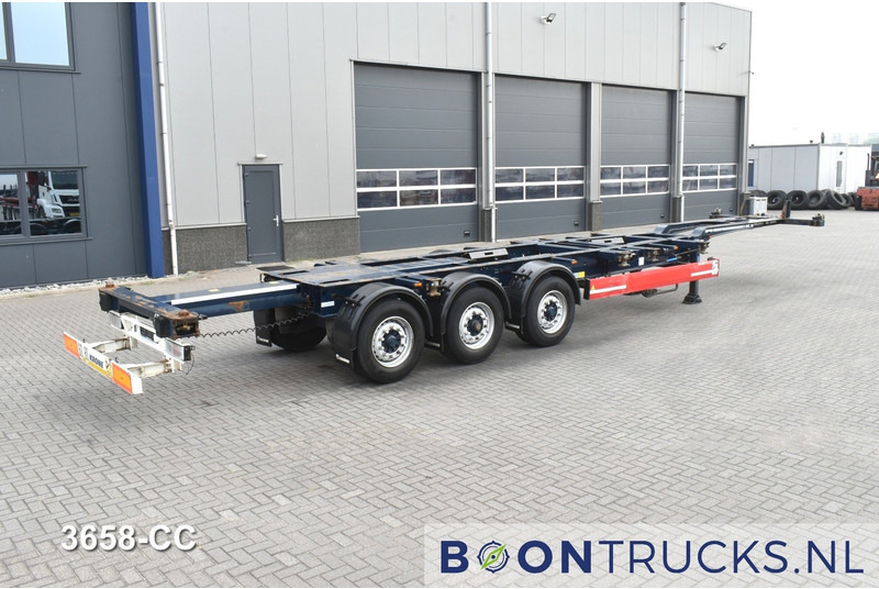 Krone SD BOX LINER | 2x20-40-45ft HC * LIFT AXLE * BPW/DISC * EXTENDABLE REAR * 9x AVAILABLE - نصف مقطورة لنقل الحاويات: صورة 2 Krone SD BOX LINER | 2x20-40-45ft HC * LIFT AXLE * BPW/DISC * EXTENDABLE REAR * 9x AVAILABLE - نصف مقطورة لنقل الحاويات: صورة 2