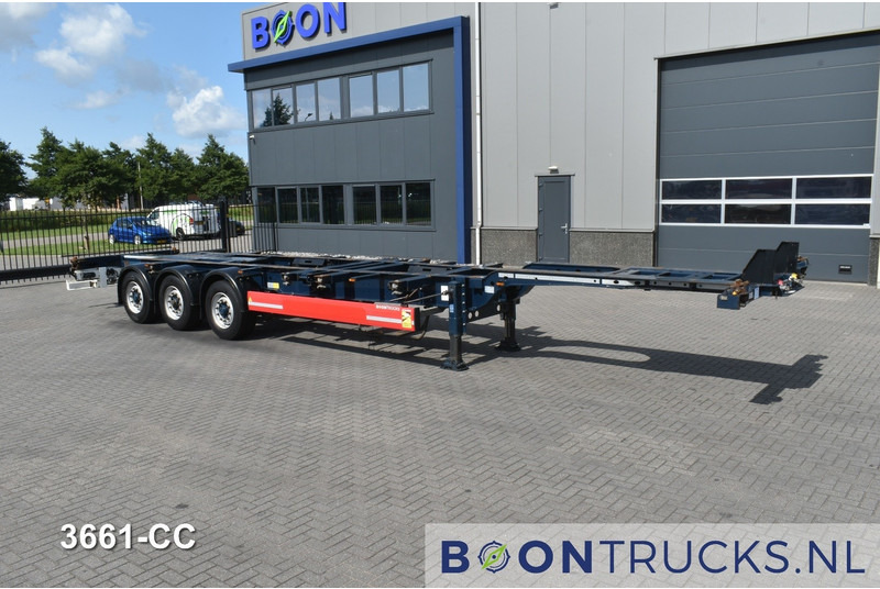 Krone SD BOX LINER | 2x20-40-45ft HC * LIFT AXLE * BPW/DISC * EXTENDABLE REAR * 9x AVAILABLE - نصف مقطورة لنقل الحاويات: صورة 4 Krone SD BOX LINER | 2x20-40-45ft HC * LIFT AXLE * BPW/DISC * EXTENDABLE REAR * 9x AVAILABLE - نصف مقطورة لنقل الحاويات: صورة 4