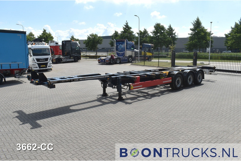 Krone SD BOX LINER | 2x20-40-45ft HC * LIFT AXLE * BPW/DISC * EXTENDABLE REAR * 9x AVAILABLE - نصف مقطورة لنقل الحاويات: صورة 5 Krone SD BOX LINER | 2x20-40-45ft HC * LIFT AXLE * BPW/DISC * EXTENDABLE REAR * 9x AVAILABLE - نصف مقطورة لنقل الحاويات: صورة 5