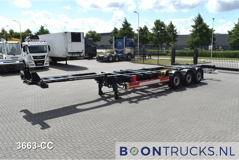 Krone SD BOX LINER | 2x20-40-45ft HC * LIFTACHSE * BPW/SCHEIBE * HECKSCHIEBER * 9x VERFÜGBAR - نصف مقطورة لنقل الحاويات: صورة 5 Krone SD BOX LINER | 2x20-40-45ft HC * LIFTACHSE * BPW/SCHEIBE * HECKSCHIEBER * 9x VERFÜGBAR - نصف مقطورة لنقل الحاويات: صورة 5