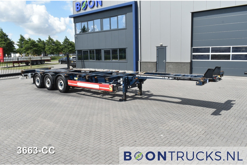 Krone SD BOX LINER | 2x20-40-45ft HC * LIFTACHSE * BPW/SCHEIBE * HECKSCHIEBER * 9x VERFÜGBAR - نصف مقطورة لنقل الحاويات: صورة 4 Krone SD BOX LINER | 2x20-40-45ft HC * LIFTACHSE * BPW/SCHEIBE * HECKSCHIEBER * 9x VERFÜGBAR - نصف مقطورة لنقل الحاويات: صورة 4