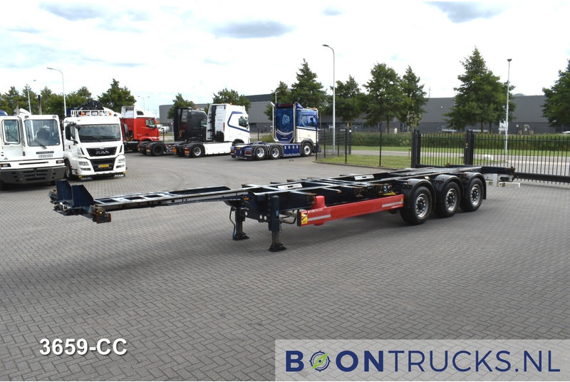 Krone SD BOX LINER | 2x20-40-45ft HC * LIFTAS * BPW/SCHIJF * ACHTERSCHUIVER * 9x BESCHIKBAAR - نصف مقطورة لنقل الحاويات: صورة 5 Krone SD BOX LINER | 2x20-40-45ft HC * LIFTAS * BPW/SCHIJF * ACHTERSCHUIVER * 9x BESCHIKBAAR - نصف مقطورة لنقل الحاويات: صورة 5
