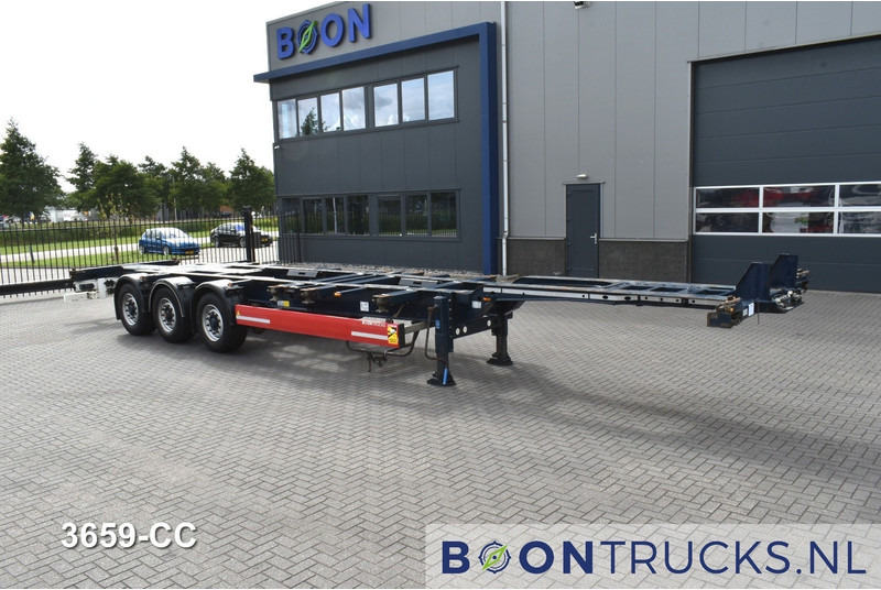 Krone SD BOX LINER | 2x20-40-45ft HC * LIFTAS * BPW/SCHIJF * ACHTERSCHUIVER * 9x BESCHIKBAAR - نصف مقطورة لنقل الحاويات: صورة 4 Krone SD BOX LINER | 2x20-40-45ft HC * LIFTAS * BPW/SCHIJF * ACHTERSCHUIVER * 9x BESCHIKBAAR - نصف مقطورة لنقل الحاويات: صورة 4
