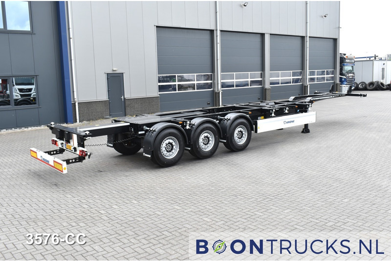 Krone SD BOX LINER NEW / UNREGISTERED | 2x20-40-45ft * LIFT AXLE * DISC BRAKES - نصف مقطورة لنقل الحاويات: صورة 2 Krone SD BOX LINER NEW / UNREGISTERED | 2x20-40-45ft * LIFT AXLE * DISC BRAKES - نصف مقطورة لنقل الحاويات: صورة 2