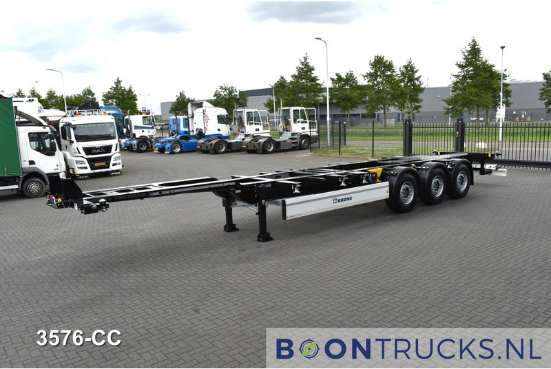 Krone SD BOX LINER NEW / UNREGISTERED | 2x20-40-45ft * LIFT AXLE * DISC BRAKES - نصف مقطورة لنقل الحاويات: صورة 5 Krone SD BOX LINER NEW / UNREGISTERED | 2x20-40-45ft * LIFT AXLE * DISC BRAKES - نصف مقطورة لنقل الحاويات: صورة 5