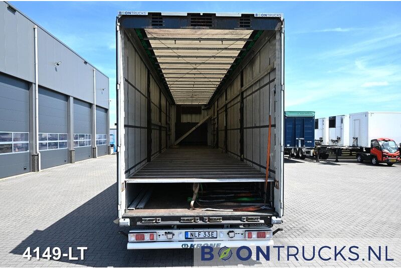 Krone SD MEGA LINER DOUBLE FLOOR * LIFT ROOF * SLIDE ROOF * BPW * TOP! - عربة منخفضة مسطحة نصف مقطورة: صورة 2 Krone SD MEGA LINER DOUBLE FLOOR * LIFT ROOF * SLIDE ROOF * BPW * TOP! - عربة منخفضة مسطحة نصف مقطورة: صورة 2