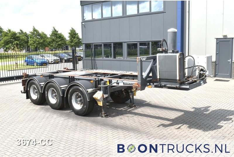 LAG O-3-CC A9 | 20ft TIPPING CHASSIS * 24v SELF SUPPORT * LIFT AXLE * BPW / DISC - نصف مقطورة لنقل الحاويات: صورة 4 LAG O-3-CC A9 | 20ft TIPPING CHASSIS * 24v SELF SUPPORT * LIFT AXLE * BPW / DISC - نصف مقطورة لنقل الحاويات: صورة 4