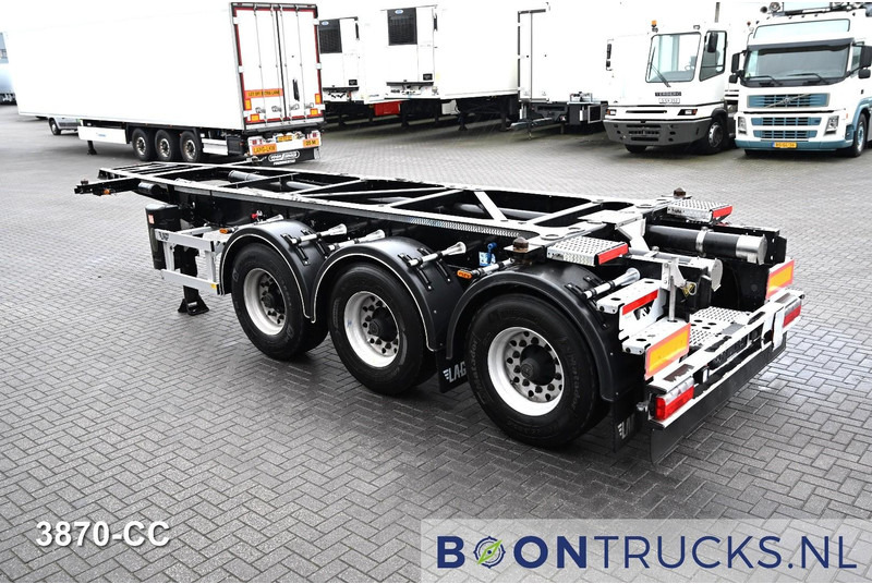 LAG O-3-CC TANK CHASSIS | 20t * 3250 Kg * ADR AT-FL-OX * BPW / DISC - نصف مقطورة لنقل الحاويات: صورة 3 LAG O-3-CC TANK CHASSIS | 20t * 3250 Kg * ADR AT-FL-OX * BPW / DISC - نصف مقطورة لنقل الحاويات: صورة 3