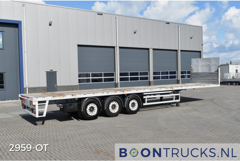 LAG O-3-GC | HARDHOUTEN VLOER * RONGPOTTEN * ZWARE KANTBALK * NL TRAILER - نصف مقطورة مسطحة: صورة 1 LAG O-3-GC | HARDHOUTEN VLOER * RONGPOTTEN * ZWARE KANTBALK * NL TRAILER - نصف مقطورة مسطحة: صورة 1