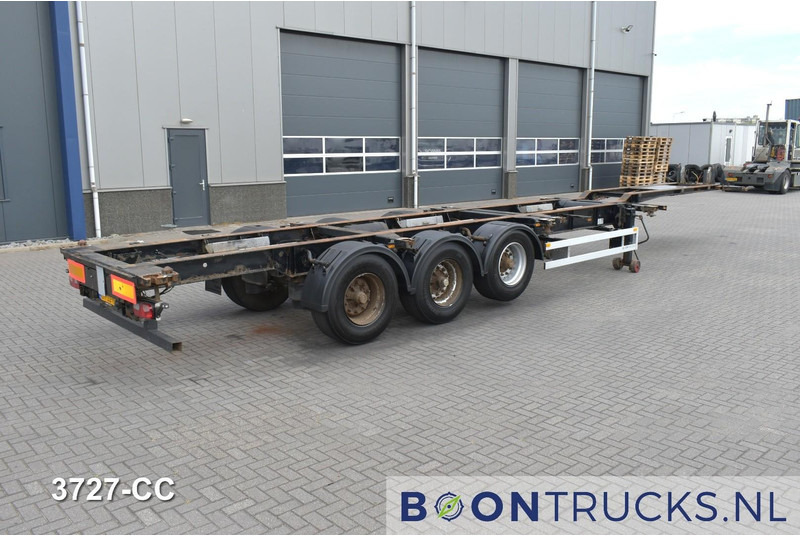 Pacton T3-007 | 2x20-40-45ft HC * FIXED CHASSIS * LIFT AXLE * NL TRAILER - نصف مقطورة لنقل الحاويات: صورة 1 Pacton T3-007 | 2x20-40-45ft HC * FIXED CHASSIS * LIFT AXLE * NL TRAILER - نصف مقطورة لنقل الحاويات: صورة 1
