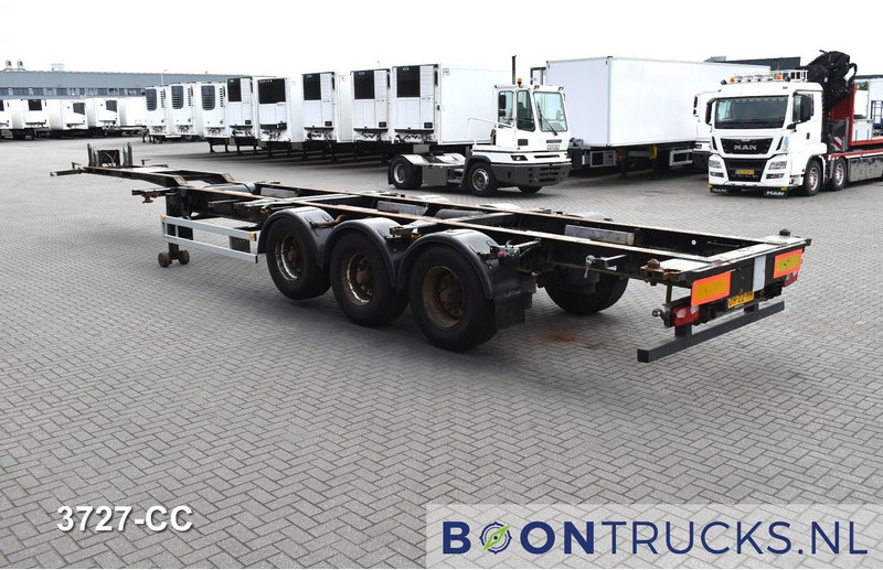 Pacton T3-007 | 2x20-40-45ft HC * FIXED CHASSIS * LIFT AXLE * NL TRAILER - نصف مقطورة لنقل الحاويات: صورة 2 Pacton T3-007 | 2x20-40-45ft HC * FIXED CHASSIS * LIFT AXLE * NL TRAILER - نصف مقطورة لنقل الحاويات: صورة 2