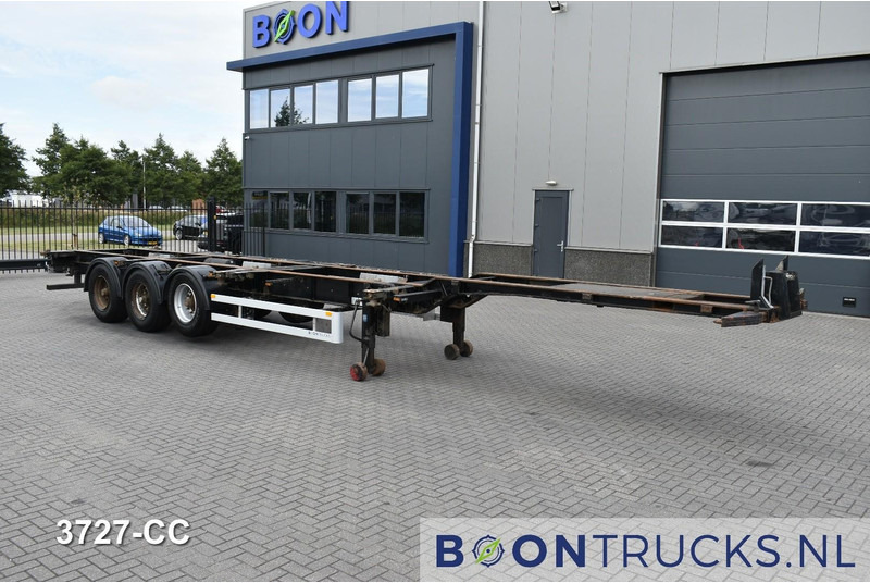 Pacton T3-007 | 2x20-40-45ft HC * FIXED CHASSIS * LIFT AXLE * NL TRAILER - نصف مقطورة لنقل الحاويات: صورة 3 Pacton T3-007 | 2x20-40-45ft HC * FIXED CHASSIS * LIFT AXLE * NL TRAILER - نصف مقطورة لنقل الحاويات: صورة 3