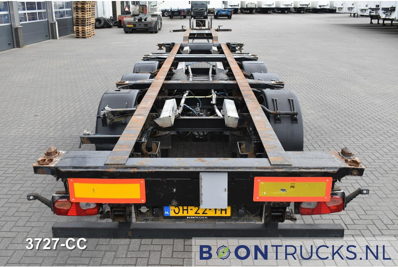 Pacton T3-007 | 2x20-40-45ft HC * FIXED CHASSIS * LIFT AXLE * NL TRAILER - نصف مقطورة لنقل الحاويات: صورة 5 Pacton T3-007 | 2x20-40-45ft HC * FIXED CHASSIS * LIFT AXLE * NL TRAILER - نصف مقطورة لنقل الحاويات: صورة 5