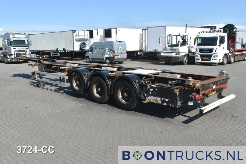 Pacton T3-007 | 2x20-40-45ft HC * LIFT AXLE * BPW * NL TRAILER - نصف مقطورة لنقل الحاويات: صورة 3 Pacton T3-007 | 2x20-40-45ft HC * LIFT AXLE * BPW * NL TRAILER - نصف مقطورة لنقل الحاويات: صورة 3