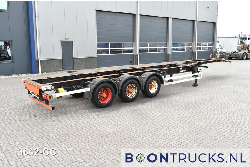 Pacton T3-007 FIXED CHASSIS | 40-45ft HC * 4500 Kg * BPW/DRUM * NL TRAILER - نصف مقطورة لنقل الحاويات: صورة 1 Pacton T3-007 FIXED CHASSIS | 40-45ft HC * 4500 Kg * BPW/DRUM * NL TRAILER - نصف مقطورة لنقل الحاويات: صورة 1
