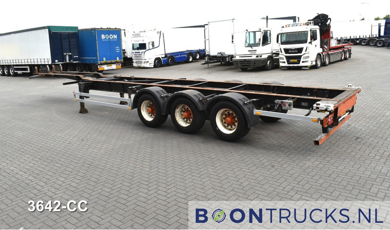 Pacton T3-007 FIXED CHASSIS | 40-45ft HC * 4500 Kg * BPW/DRUM * NL TRAILER - نصف مقطورة لنقل الحاويات: صورة 2 Pacton T3-007 FIXED CHASSIS | 40-45ft HC * 4500 Kg * BPW/DRUM * NL TRAILER - نصف مقطورة لنقل الحاويات: صورة 2
