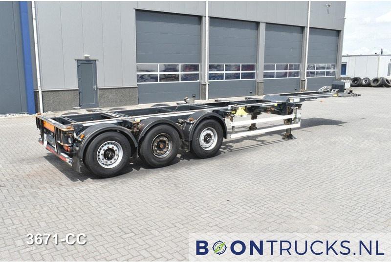 Renders EURO 925 | 2x20-30-40-45ft HC * LIFT AXLE * DISC BRAKES * EXTENDABLE REAR * MOT - نصف مقطورة لنقل الحاويات: صورة 1 Renders EURO 925 | 2x20-30-40-45ft HC * LIFT AXLE * DISC BRAKES * EXTENDABLE REAR * MOT - نصف مقطورة لنقل الحاويات: صورة 1