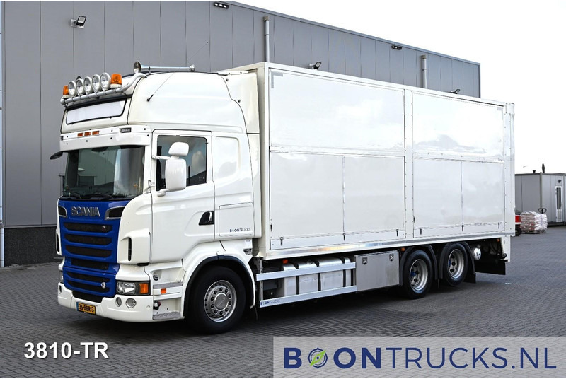 Scania R500 V8 6x2 | EURO5 * FULL AIR * RETARDER * POULTRY * NL TRUCK * APK 05-2026 - شاحنة نقل المواشي: صورة 1 Scania R500 V8 6x2 | EURO5 * FULL AIR * RETARDER * POULTRY * NL TRUCK * APK 05-2026 - شاحنة نقل المواشي: صورة 1