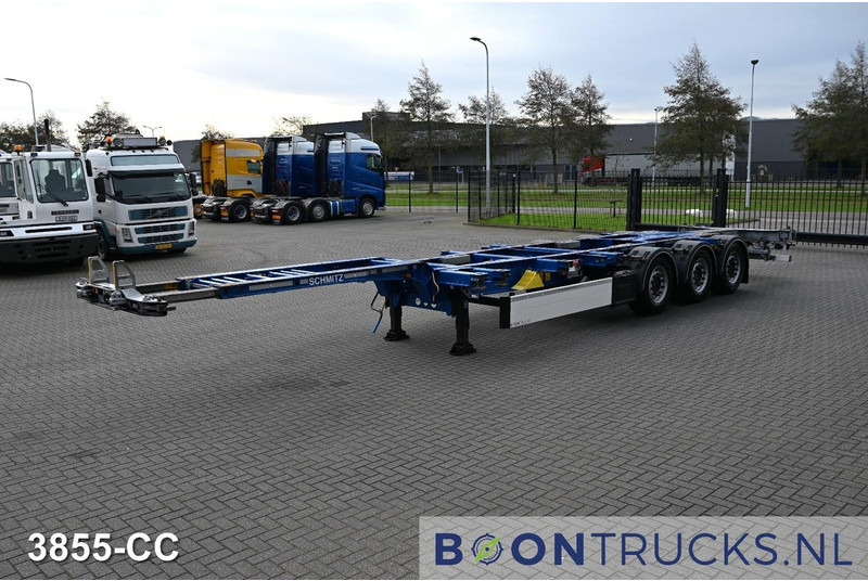 Schmitz Cargobull SCB*S3B | 2x20-30-40-45ft HC * LIFT AXLE * DISC BRAKE * EXTENDABLE REAR - نصف مقطورة لنقل الحاويات: صورة 5 Schmitz Cargobull SCB*S3B | 2x20-30-40-45ft HC * LIFT AXLE * DISC BRAKE * EXTENDABLE REAR - نصف مقطورة لنقل الحاويات: صورة 5