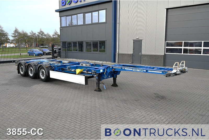 Schmitz Cargobull SCB*S3B | 2x20-30-40-45ft HC * LIFT AXLE * DISC BRAKE * EXTENDABLE REAR - نصف مقطورة لنقل الحاويات: صورة 4 Schmitz Cargobull SCB*S3B | 2x20-30-40-45ft HC * LIFT AXLE * DISC BRAKE * EXTENDABLE REAR - نصف مقطورة لنقل الحاويات: صورة 4