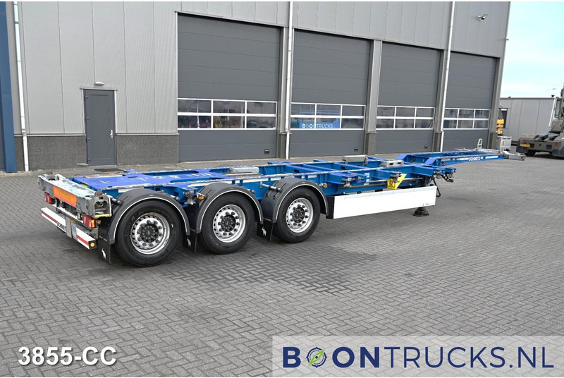 Schmitz Cargobull SCB*S3B | 2x20-30-40-45ft HC * LIFT AXLE * DISC BRAKE * EXTENDABLE REAR - نصف مقطورة لنقل الحاويات: صورة 1 Schmitz Cargobull SCB*S3B | 2x20-30-40-45ft HC * LIFT AXLE * DISC BRAKE * EXTENDABLE REAR - نصف مقطورة لنقل الحاويات: صورة 1