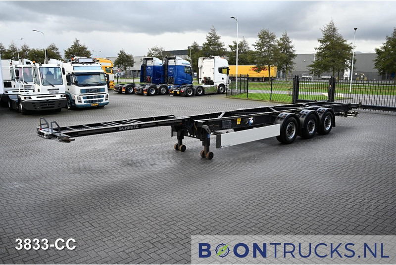 Schmitz Cargobull SCF 24 FIXED CHASSIS | 45ft HC * DISC BRAKES * 4350 Kg * NL TRAILER * APK 12-2026 - نصف مقطورة لنقل الحاويات: صورة 4 Schmitz Cargobull SCF 24 FIXED CHASSIS | 45ft HC * DISC BRAKES * 4350 Kg * NL TRAILER * APK 12-2026 - نصف مقطورة لنقل الحاويات: صورة 4