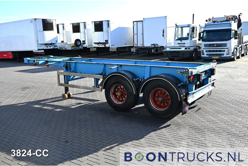 Schweriner Nutzfahrzeuge CS 20 CHASSIS | 20 ft * STEEL SUSPENSION * BPW/DRUM * 9x AVAILABLE - نصف مقطورة لنقل الحاويات: صورة 2 Schweriner Nutzfahrzeuge CS 20 CHASSIS | 20 ft * STEEL SUSPENSION * BPW/DRUM * 9x AVAILABLE - نصف مقطورة لنقل الحاويات: صورة 2