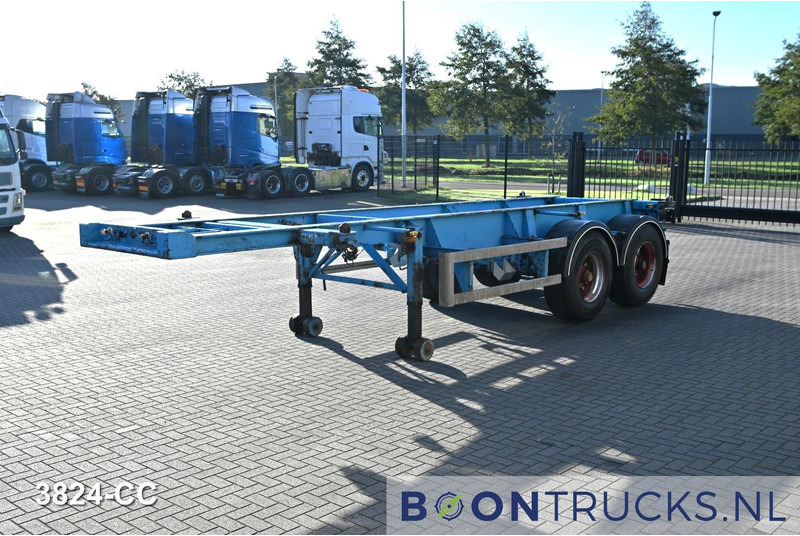 Schweriner Nutzfahrzeuge CS 20 CHASSIS | 20 ft * STEEL SUSPENSION * BPW/DRUM * 9x AVAILABLE - نصف مقطورة لنقل الحاويات: صورة 3 Schweriner Nutzfahrzeuge CS 20 CHASSIS | 20 ft * STEEL SUSPENSION * BPW/DRUM * 9x AVAILABLE - نصف مقطورة لنقل الحاويات: صورة 3