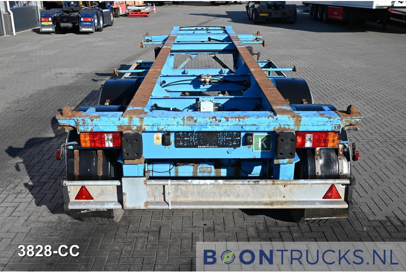 Schweriner Nutzfahrzeuge CS 20 CHASSIS | 20ft * STEEL SUSPENSION * BPW/DRUM * 9x AVAILABLE - نصف مقطورة لنقل الحاويات: صورة 5 Schweriner Nutzfahrzeuge CS 20 CHASSIS | 20ft * STEEL SUSPENSION * BPW/DRUM * 9x AVAILABLE - نصف مقطورة لنقل الحاويات: صورة 5