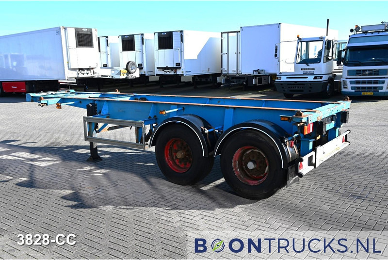 Schweriner Nutzfahrzeuge CS 20 CHASSIS | 20ft * STEEL SUSPENSION * BPW/DRUM * 9x AVAILABLE - نصف مقطورة لنقل الحاويات: صورة 2 Schweriner Nutzfahrzeuge CS 20 CHASSIS | 20ft * STEEL SUSPENSION * BPW/DRUM * 9x AVAILABLE - نصف مقطورة لنقل الحاويات: صورة 2