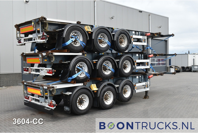 Van Hool 3B0071 € 12750 STACK PRICE | 20-30ft * ADR: FL, AT, OX * 3840 KG * LIFT AXLE - نصف مقطورة لنقل الحاويات: صورة 1 Van Hool 3B0071 € 12750 STACK PRICE | 20-30ft * ADR: FL, AT, OX * 3840 KG * LIFT AXLE - نصف مقطورة لنقل الحاويات: صورة 1