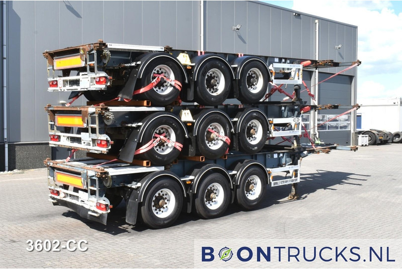 Van Hool 3B0071 STACK PRICE € 11500 | 20-30ft * ADR: FL, AT, OX * 3840 KG * LIFT AXLE - نصف مقطورة لنقل الحاويات: صورة 1 Van Hool 3B0071 STACK PRICE € 11500 | 20-30ft * ADR: FL, AT, OX * 3840 KG * LIFT AXLE - نصف مقطورة لنقل الحاويات: صورة 1