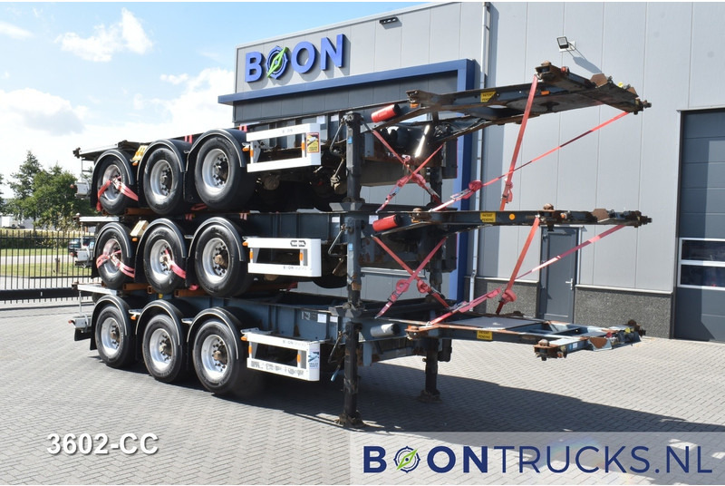 Van Hool 3B0071 STACK PRICE € 12750 | 20-30ft * ADR: FL, AT, OX * 3840 KG * LIFT AXLE - نصف مقطورة لنقل الحاويات: صورة 3 Van Hool 3B0071 STACK PRICE € 12750 | 20-30ft * ADR: FL, AT, OX * 3840 KG * LIFT AXLE - نصف مقطورة لنقل الحاويات: صورة 3