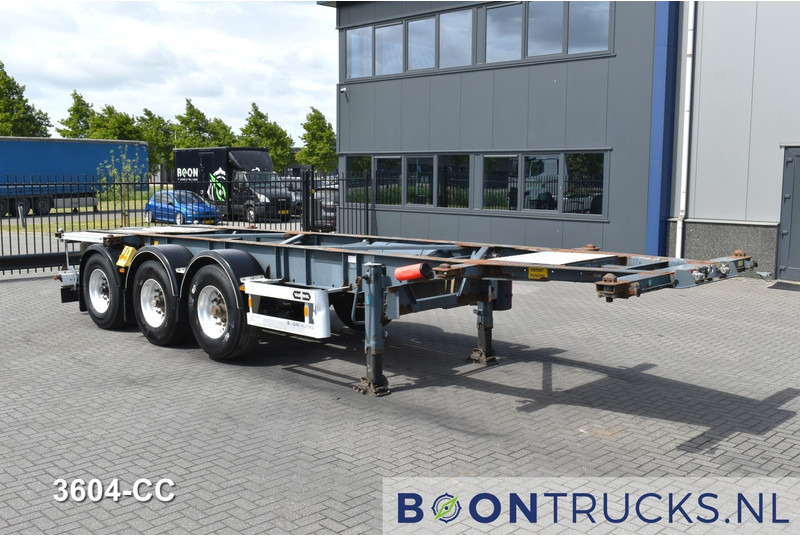 Van Hool 3B0071 TANK CHASSIS | 20-30ft * ADR: FL, AT, OX * 3840 KG * LIFT AXLE - نصف مقطورة لنقل الحاويات: صورة 3 Van Hool 3B0071 TANK CHASSIS | 20-30ft * ADR: FL, AT, OX * 3840 KG * LIFT AXLE - نصف مقطورة لنقل الحاويات: صورة 3