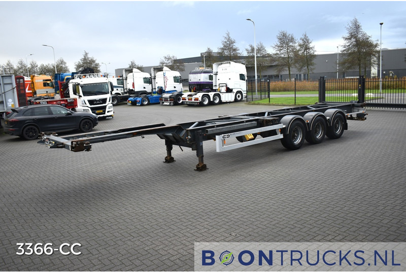 Van Hool 3B2015 FIXED CHASSIS | 2x20-40ft HC * 4600 Kg * NL TRAILER - نصف مقطورة لنقل الحاويات: صورة 4 Van Hool 3B2015 FIXED CHASSIS | 2x20-40ft HC * 4600 Kg * NL TRAILER - نصف مقطورة لنقل الحاويات: صورة 4