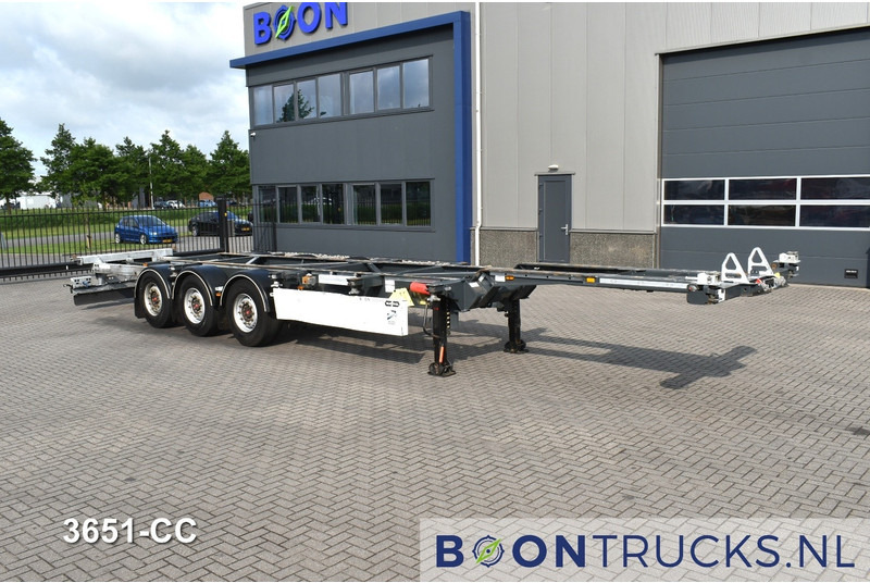 Van Hool A3C002 2x20-30-40-45ft HC * LIFT AXLE * SAF / DISC * EXTENDABLE REAR - نصف مقطورة لنقل الحاويات: صورة 4 Van Hool A3C002 2x20-30-40-45ft HC * LIFT AXLE * SAF / DISC * EXTENDABLE REAR - نصف مقطورة لنقل الحاويات: صورة 4