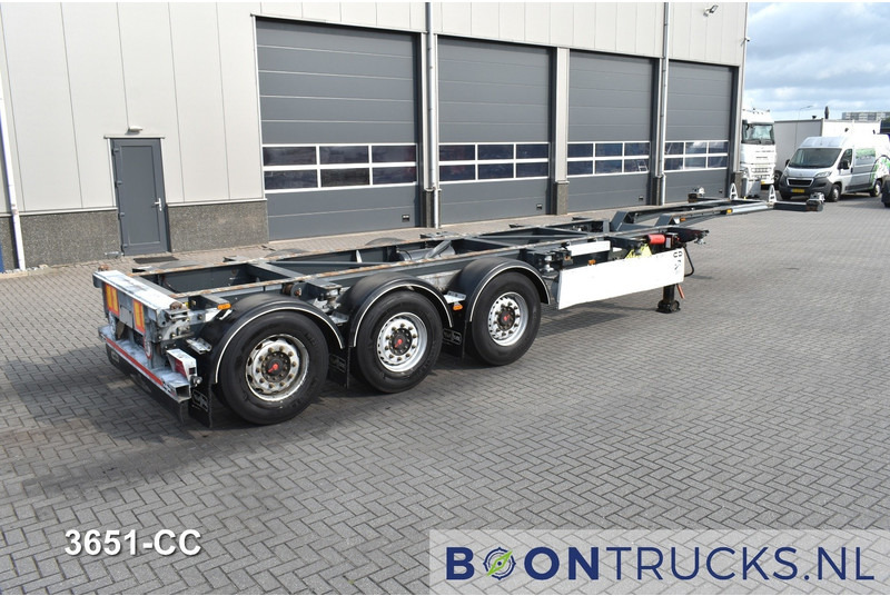 Van Hool A3C002 2x20-30-40-45ft HC * LIFT AXLE * SAF / DISC * EXTENDABLE REAR - نصف مقطورة لنقل الحاويات: صورة 1 Van Hool A3C002 2x20-30-40-45ft HC * LIFT AXLE * SAF / DISC * EXTENDABLE REAR - نصف مقطورة لنقل الحاويات: صورة 1