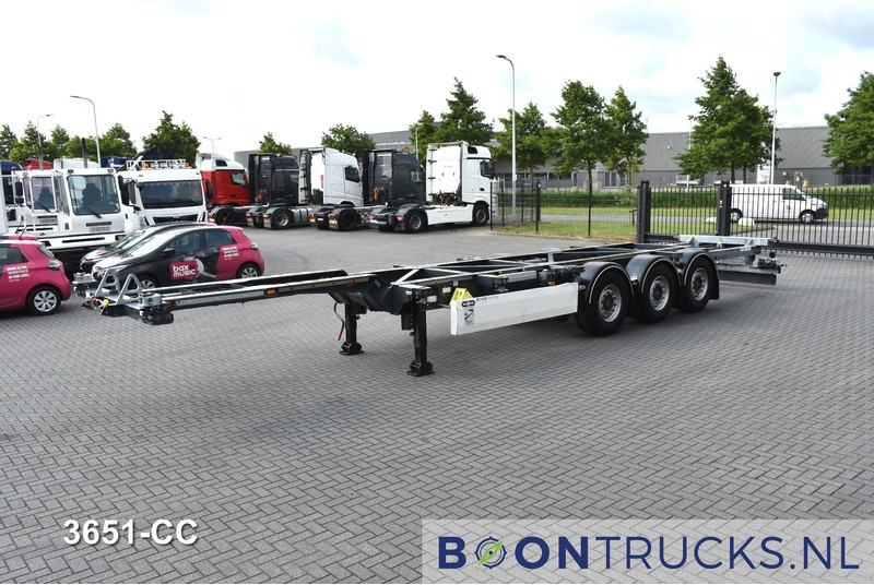 Van Hool A3C002 2x20-30-40-45ft HC * LIFT AXLE * SAF / DISC * EXTENDABLE REAR - نصف مقطورة لنقل الحاويات: صورة 5 Van Hool A3C002 2x20-30-40-45ft HC * LIFT AXLE * SAF / DISC * EXTENDABLE REAR - نصف مقطورة لنقل الحاويات: صورة 5