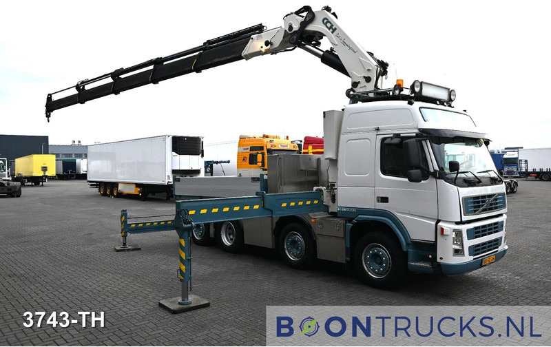 Volvo FM 480 8x2 R + HMF THOR 8520 K5 | 85 T/M CRANE * WINCH * MANUAL * NL TRUCK * TOP! - وحدة جر: صورة 3 Volvo FM 480 8x2 R + HMF THOR 8520 K5 | 85 T/M CRANE * WINCH * MANUAL * NL TRUCK * TOP! - وحدة جر: صورة 3