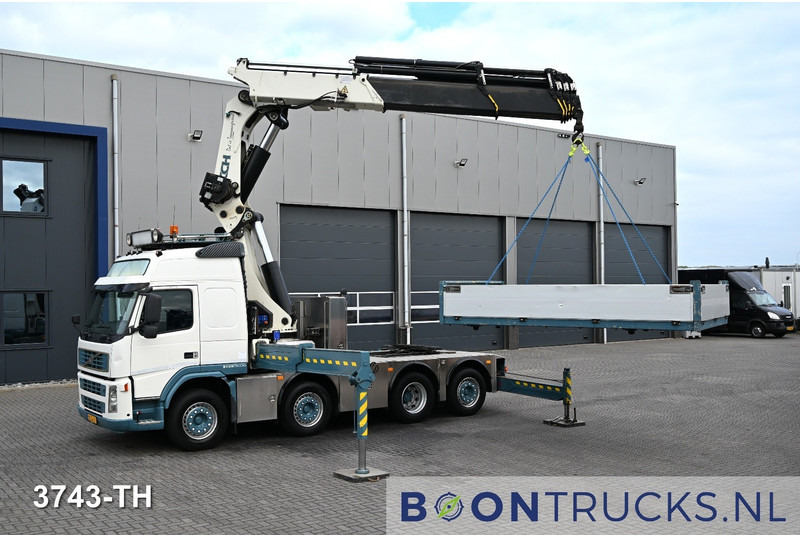 Volvo FM 480 8x2 R + HMF THOR 8520 K5 | 85 T/M CRANE * WINCH * MANUAL * NL TRUCK * TOP! - وحدة جر: صورة 2 Volvo FM 480 8x2 R + HMF THOR 8520 K5 | 85 T/M CRANE * WINCH * MANUAL * NL TRUCK * TOP! - وحدة جر: صورة 2
