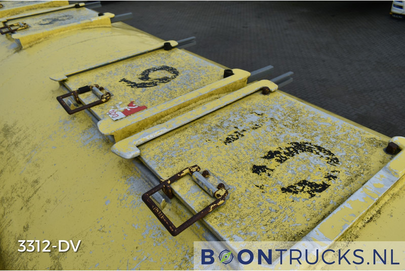 نصف مقطورة صهريج WELGRO 97 WSL 43 32 SILO | 53 M3 * 10 COMP * 2x STEERING * LIFT AXLE * NL TRAILER * APK 04-2025: صورة 11